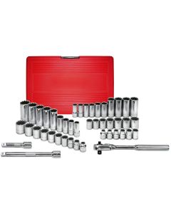 KTI20045 image(0) - K Tool International 45-PIECE SPLINE SOC SET