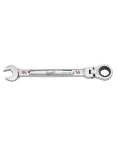 MLW45-96-9816 image(1) - Milwaukee Tool 5/8" Flex Head Ratcheting Combination Wrench