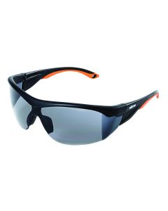 SRWS71401 image(0) - Sellstrom - Safety Glasses - XM320 Series - Smoke Lens - Black/Orange Frame - Hard Coated
