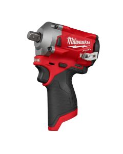 Milwaukee Tool M12 FUEL 1/2&rdquo; Stubby Impact Wrench w/ Pin Detent