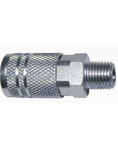 AMFC21-10 image(0) - Amflo 1/4" Coupler with 1/4"Male threads I/M Industrial - Pack of 10