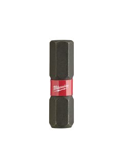 MLW48-32-4709 image(0) - Milwaukee Tool SHOCKWAVE Impact Hex 1/4" Insert Bits (Bulk 25)