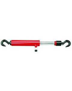 American Forge & Foundry AFF - Pull Ram - 10 Ton Capacity - 12' Collapsed H to 17" Extended H - Threaded w/ Additional Hook Adapters - Coupler: 1/4" 18NPTF