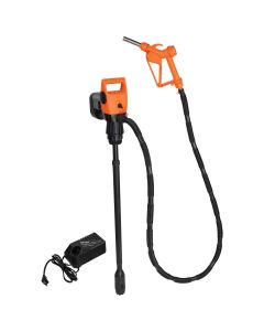 KTI72215 image(0) - K Tool International Drum Pump Electric 19.2 Volt Rechargeable