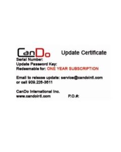 CDOSWPROTAB image(0) - Cando International Inc. Annual Subscription for HD Pro Tab