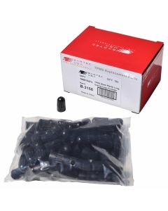 BATB-3158 image(0) - Bartec USA TPMS Black Plastic Long Valve Caps