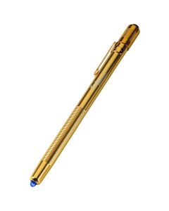 STL65028 image(0) - STYLUS 3CELL AAAA GOLD W/ BLUE LENS XXX