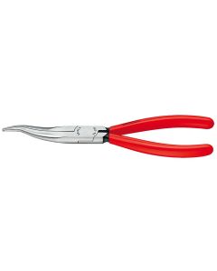 KNP3831-8 image(0) - KNIPEX Plier Long Nose S-Shp Curved 8 Pvc