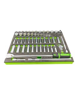 VIMSMS600 image(1) - VIM Tools 52 PC. 3/8'' DR. SOCKET MASTER SET