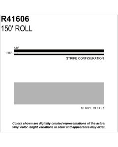 SHR41606 image(0) - MS, 1/4" X 150'; Silver Metallic