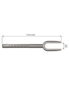 AJXA528 image(0) - Ajax Tool Works Hand Fork Tool