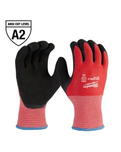 Milwaukee Tool Cut Level 2 Winter Dipped Gloves - L