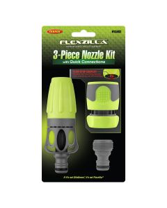 LEGHFZGAK02 image(0) - Legacy Manufacturing Flexzilla Garden Hose Nozzle Kit 3Pc