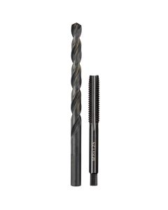 MLW49-57-5543 image(0) - Milwaukee Tool M8-1.25 mm Straight Flute Plug Tap & H Drill Bit