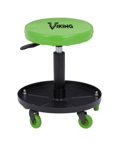 INT57104 image(0) - Viking by AFF - Mechanic's Roller Stool w/ Adjustable Height - 300 Lbs. Capacity