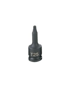 GRE1125T image(0) - Grey Pneumatic SOC T25 3/8D IMP INT TRX MALE BLK