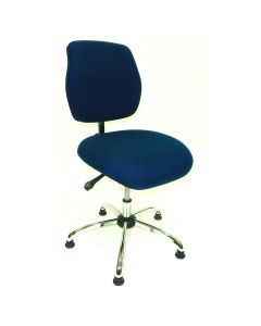LDS1010431 image(0) - ShopSol ESD Chair - Low Height - Deluxe Blue