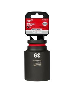 Milwaukee Tool SHOCKWAVE Impact Duty  3/4"Drive 39MM Deep 6 Point Socket