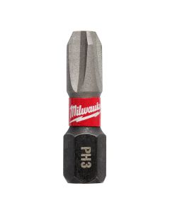 MLW48-32-4882 image(1) - Milwaukee Tool SHOCKWAVE Impact Phillips #3 Insert Bits (Bulk 250)