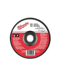 MLW49-94-6340 image(1) - Milwaukee Tool 6" x 1/4" x 7/8" Grinding Wheel (Type 27)