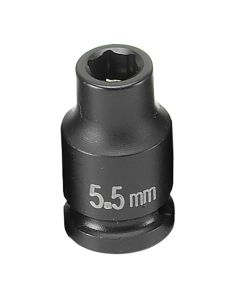 GRE955MG image(0) - Grey Pneumatic SOC 5.5 MM 1/4D IMP MAG 6PT BLK