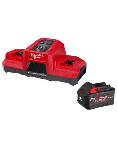 MLW48-59-1861 image(0) - Milwaukee Tool M18 Forge Xc6.0 Dual Sc Starter Kit