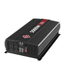 FJC53500 image(0) - FJC 5000 Watt High Efficiency DC to AC Power Inverter with Four Outlets and Dual USB Ports