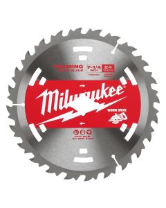 MLW48-41-0713 image(0) - Milwaukee Tool 7-1/4"24T BAS WRMDRV BLD BULK10