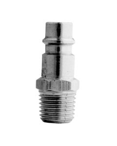 MIL760 image(0) - Milton Industries HI-Flo V-Style 1/4" MNPT Brass Plug