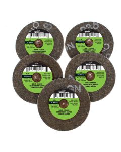 FOR71601 image(0) - Quick Change Sanding Disc, 36 Grit, 2 in (5-pack of Forney 71743)