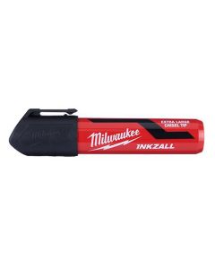 MLW48-22-3265 image(0) - Milwaukee Tool INKZALL (12) Extra Large Chisel Tip Black Marker