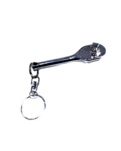 Ko-ken USA 1/4 Sq. Dr. Ratchet Handle  20 teeth Short Length 75mm Key Ring