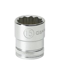 GearWrench SOC 15MM 3/8D 12PT