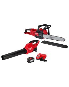 MLW2727-21HDP image(0) - Milwaukee Tool M18 FUEL Chainsaw Kit with Free Blower