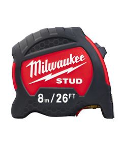 MLW48-22-9726 image(0) - Milwaukee Tool 8m/26ft STUD Tape Measure