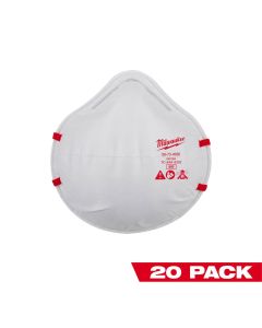 MLW48-73-4035 image(1) - Milwaukee Tool 20PK N95 Respirator