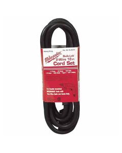 MLW48-76-5010 image(0) - 10 FT. DOUBLE INSULATED 2-WIRE QUIK-LOK CORD