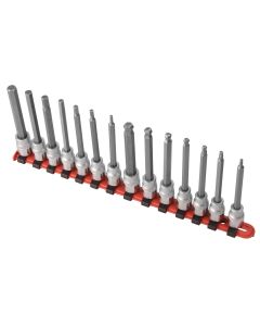 SUN9921 image(0) - Sunex 14-Piece 3/8 in. Drive Metric Long Ba