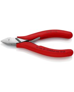 KNP7741115 image(0) - KNIPEX 4 1/2IN DIAGONAL CUTTING NIPPERS