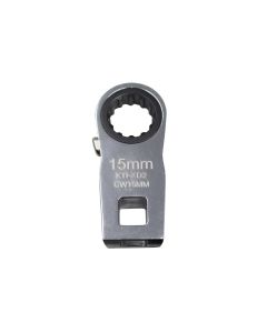 KTIXD2CW15MM image(0) - K Tool International Ratcheting Wrench 15mm 3/8 in. Dr