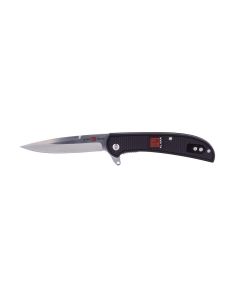 SUNAMK4122 image(0) - Sunex Knife UTAS CBB 8Cr 56HRC Satin 2.75in Trad GlNylon Black