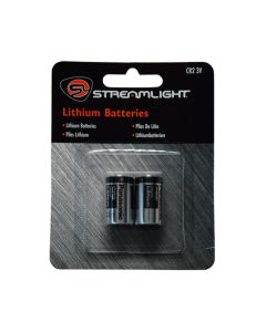 Streamlight CR2 lithium batteries - 2 pk