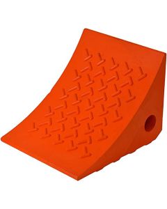 AMN15355 image(0) - AME Wheel Chock Orange Urethane