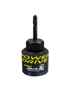PMXPDT250A image(0) - PowerDrive 1/4&rdquo; Ratchet Adapter w Threaded 1/8" drill bit