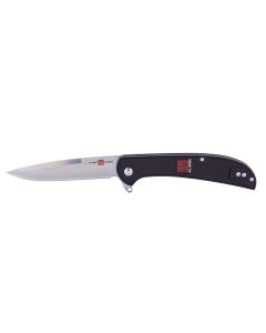 Sunex Knife UTAS CBB 8Cr 56HRC Satin 4in Trad GlNylon Black