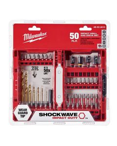 Milwaukee Tool SHOCKWAVE Impact Duty Drill & Drive Set &hyphen; 50PC