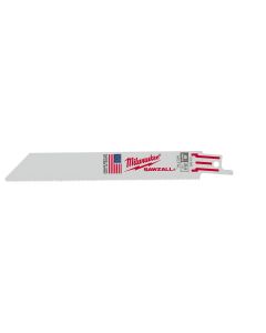 MLW48-01-2186 image(0) - Milwaukee Tool 6" 24 TPI   SAWZALL Blades (Bulk - 25 Pk)