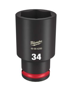 MLW49-66-6295 image(0) - SHOCKWAVE Impact Duty 1/2"Drive 34MM Deep 6 Point Socket