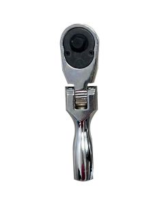 VIMNRF44D image(0) - VIM Tools 1/4'' DR. X 1/4'' BIT HOLDER DUAL HEAD NANO FLEX RATCHET - 3.5'' OAL