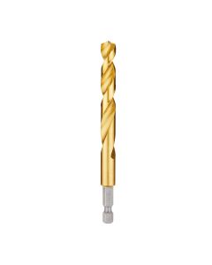 MLW48-89-4622 image(0) - Milwaukee Tool 25/64" SHOCKWAVE RED HELIX Titanium Drill Bit